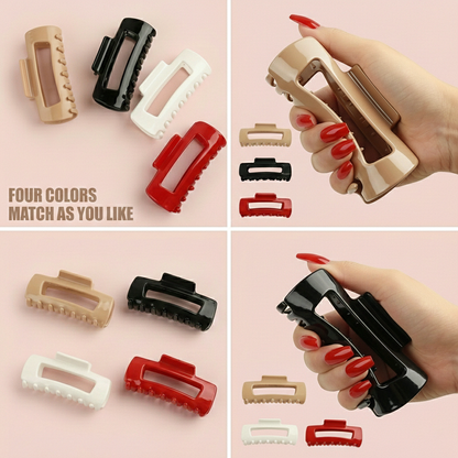 Silicone Flexible Hair Claw Clips